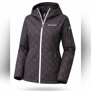 Columbia Omni Heat Omni Tech Jacket Womens Large Waterproof